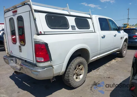 2012 Ram 2500 Laramie из США, поврежденный, VIN 3C6UD5FL1CG309889